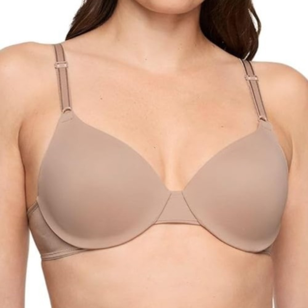 38DD Warner's 1593 This Is Not a Bra Full Coverage Underwire Bra Toasted Almond